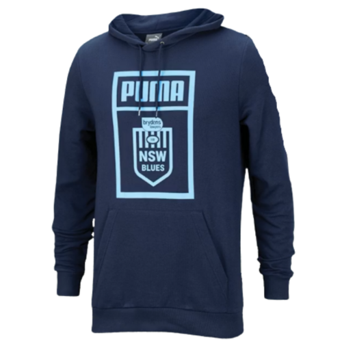 NSW Blues Puma NRL State of Origin Navy Hoody Hoodie Sizes S-2XL!