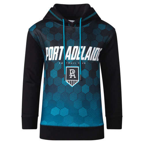 Port Adelaide Power AFL Kids Sublimated Hoody Hoodie Sizes 6-14! W22