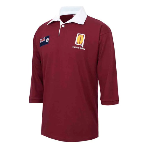 QLD Queensland Maroons 1987 SOO ARL/NRL Vintage Retro Jersey Sizes S-5XL!