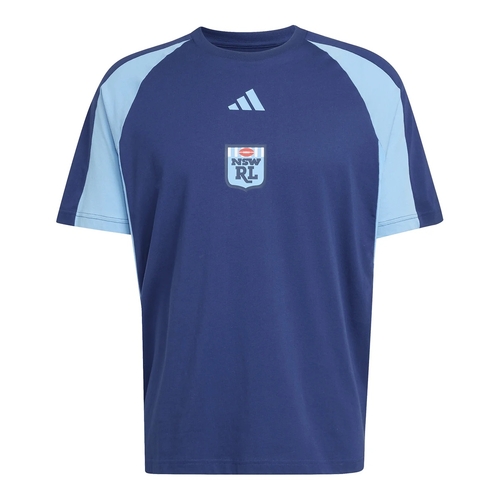 NSW Blues 2026 Adidas State Of Origin Cotton Shirt King Sizes 5XL-6XL!