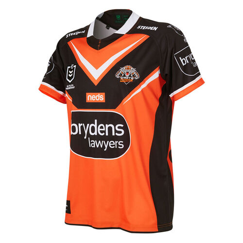 Wests Tigers NRL Steeden Away Jersey Adults Sizes S-7XL! T1