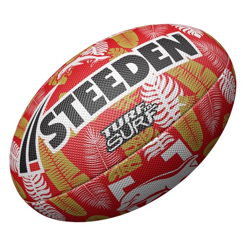 The Dolphins NRL Steeden Surf and Turf Rugby League Football Size 3!
