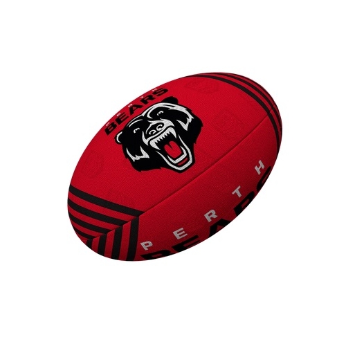 Perth Bears NRL Steeden Rugby League Football Size 5!