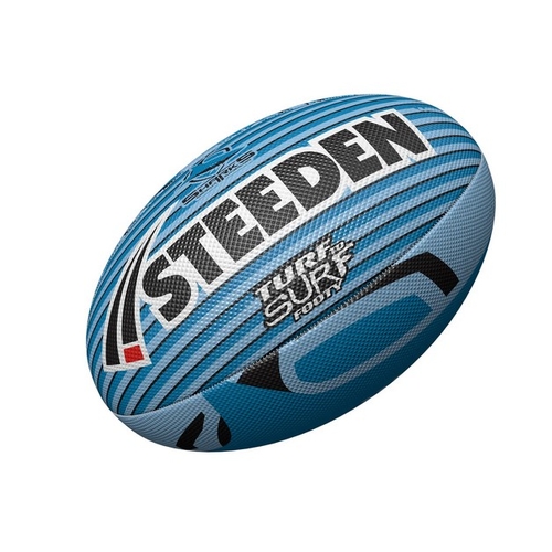 Cronulla Sharks NRL Steeden Surf and Turf Rugby League Football Size 3! T6