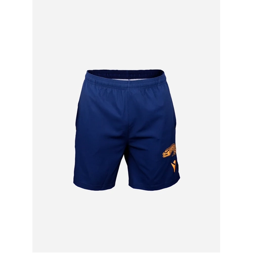 Parramatta Eels NRL 2025 Macron Players Bermuda Navy Training Shorts Sizes S-5XL!