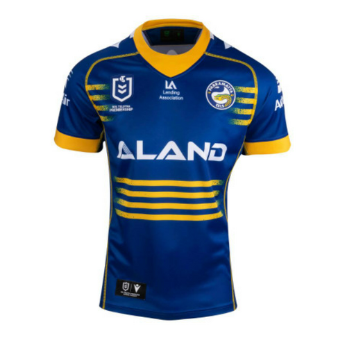 Parramatta Eels NRL Macron Home Jersey Sizes S-6XL! T3