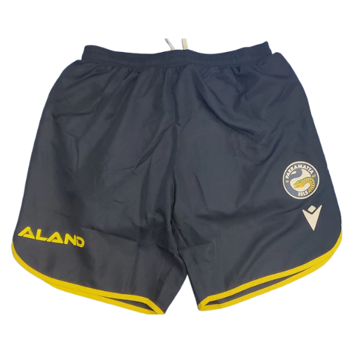 Parramatta Eels NRL Macron Gym Training Shorts Sizes S-5XL! T3