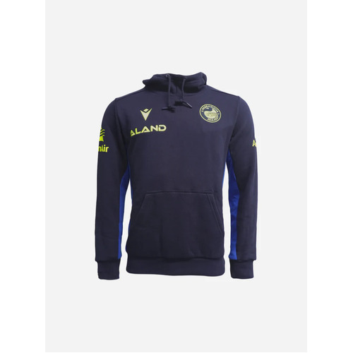 Parramatta Eels NRL Macron Navy Players Travel Hoody Sizes S-5XL! T4