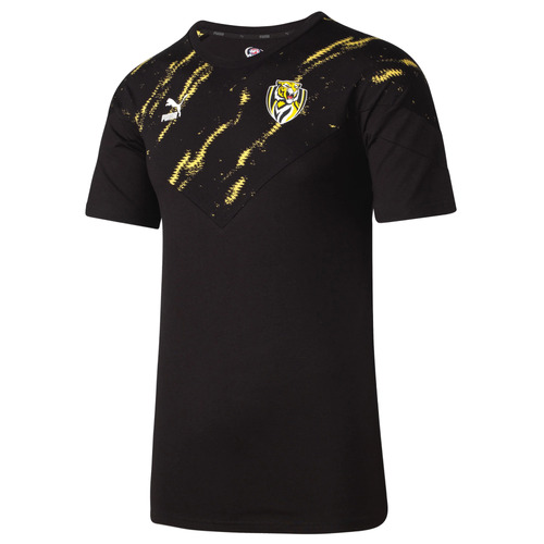 Richmond Tigers AFL Puma Travel T Shirt Sizes S-3XL! T2