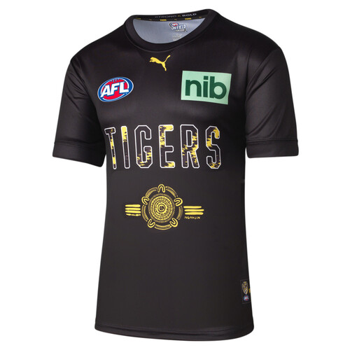Richmond Tigers AFL Puma Warm Up Top T Shirt Sizes S-5XL! T2