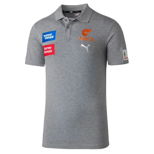 GWS Giants AFL Puma Players Media Polo Sizes S-2XL! T2