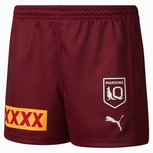 Queensland Maroons QLD Puma State of Origin Home Shorts Sizes S-6XL! T3