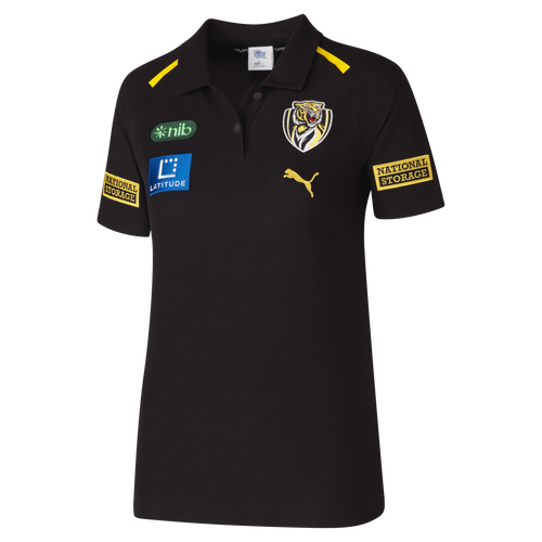 Richmond Tigers AFL Puma Team Polo Shirt Sizes S-4XL! T4