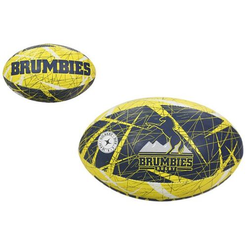 ACT Brumbies Rugby Gilbert Rugby Union Football Size 5! Super Rugby
