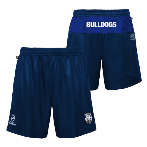 Canterbury Bankstown Bulldogs NRL Performance Training Shorts Size S-2XL! T3
