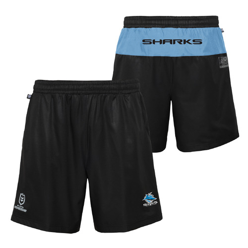 Cronulla Sharks NRL Outerstuff Performance Training Shorts Size S-2XL! T3