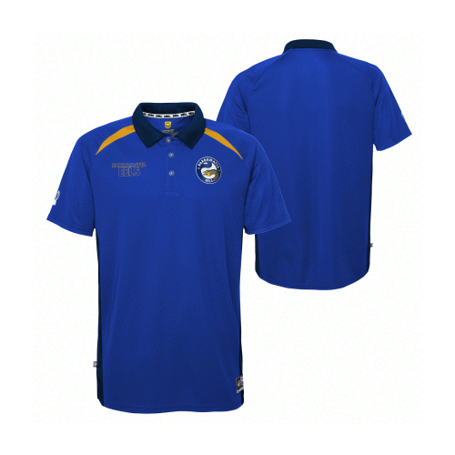 Parramatta Eels NRL Outerstuff Performance Polo Shirt Size S-2XL! S3