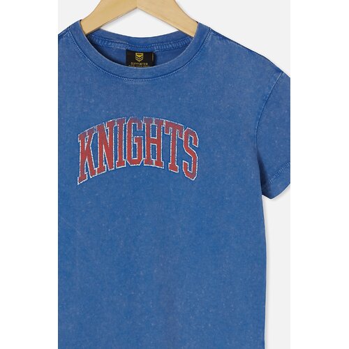 Newcastle Knights NRL 2021 Cotton On Collegiate T Shirt Kids Sizes 1yrs-10yrs!