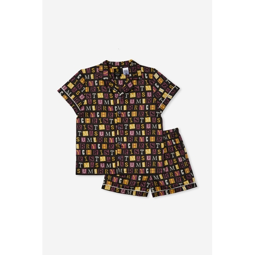 Brisbane Broncos NRL Christmas Family Pyjamas Kids Size 3-12