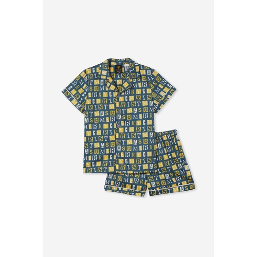 Parramatta Eels NRL Christmas Family Pyjamas Kids Size 3-12