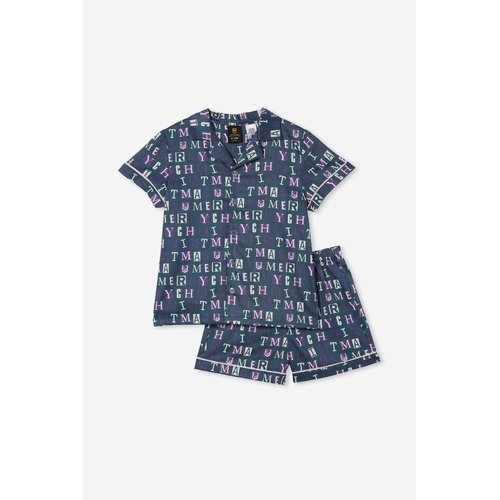 Melbourne Storm NRL Christmas Family Pyjamas Kids Size 3-12 