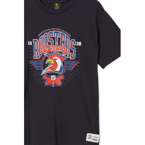 Sydney Roosters NRL Adults Starburst T Shirt S-3XL! 