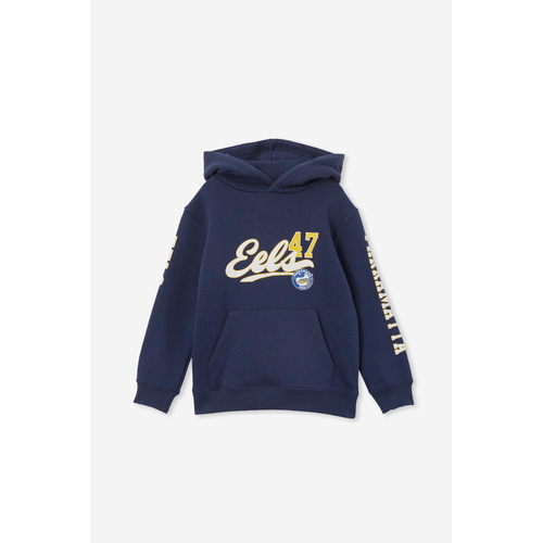 Parramatta Eels NRL Sleeve Print Hoody Kids Sizes 6-14! S4