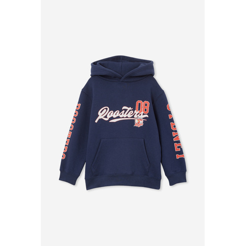 Sydney Roosters NRL Sleeve Print Hoody Kids Sizes 6-14! S4