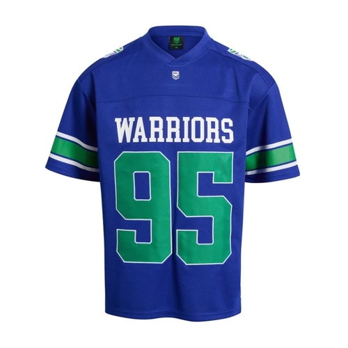 New Zealand Warriors NRL Gridiron Mesh Jersey Sizes S-3XL!