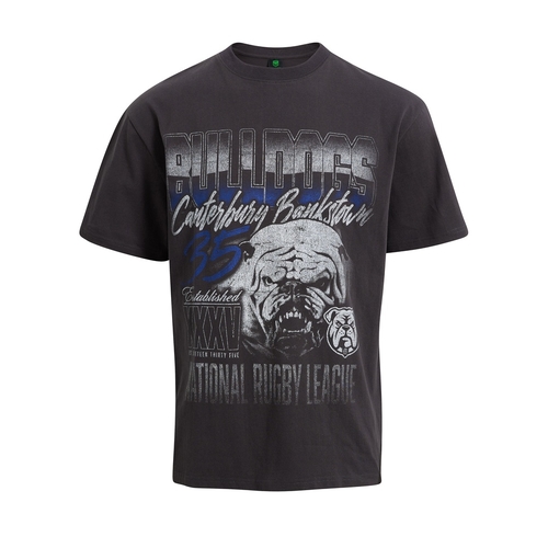 Canterbury Bankstown Bulldogs NRL Box-Fit Legacy T Shirt Sizes XS-5XL!