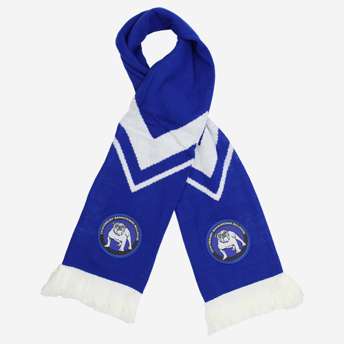 Canterbury Bulldogs NRL Burley Sekem Retro Scarf!