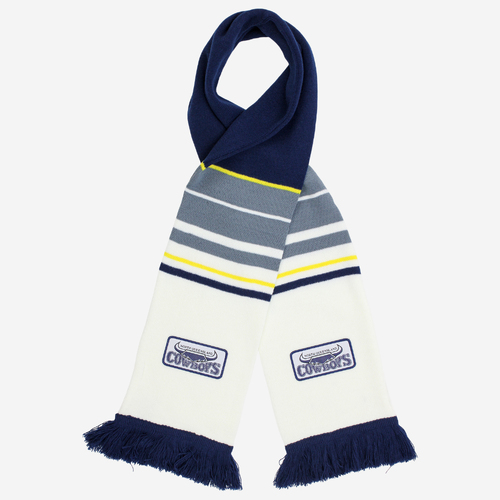 North Queensland Cowboys NRL Burley Sekem Retro Scarf!