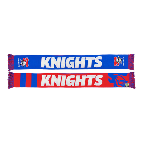 Newcastle Knights NRL Burley Sekem Defender Scarf! BNWT!