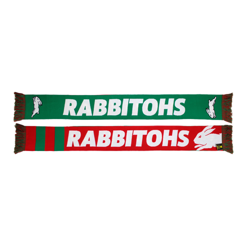 South Sydney Rabbitohs NRL Burley Sekem Defender Scarf! BNWT!