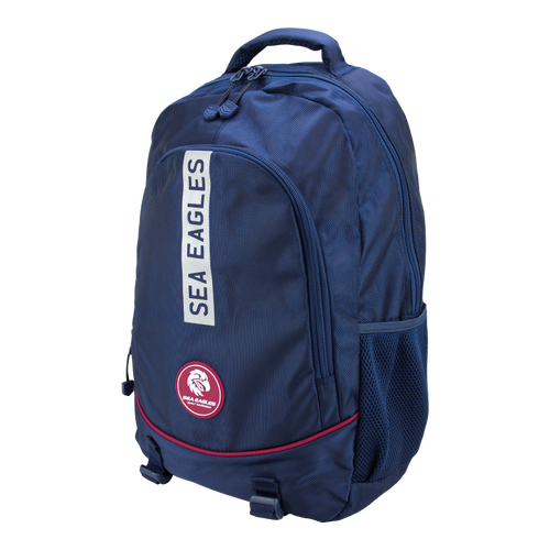 Manly Sea Eagles NRL Stirling Sports Backpack! School Bag! BNWT's!