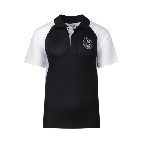 Collingwood Magpies AFL Premium Polo Shirt Sizes S-7XL! S21