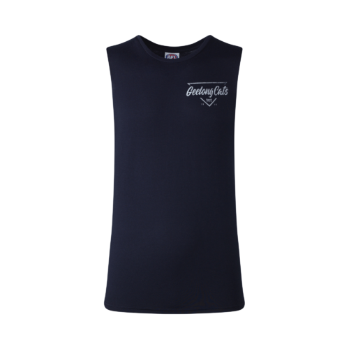 Geelong Cats AFL PlayCorp Tank Top Singlet Sizes S-3XL! S22