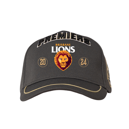 Brisbane Lions 2024 AFL Premiers Cap P1!  In Stock!