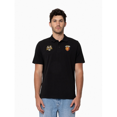 Brisbane Lions AFL 2025 Premiers Polo Sizes S-3XL! P1 IN STOCK!!