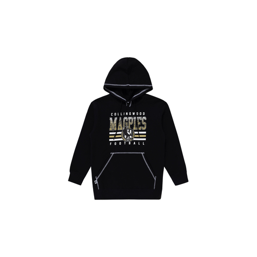 Collingwood Magpies AFL Youth Sketch Hoody Hoodie Kids Sizes 8-16! T4
