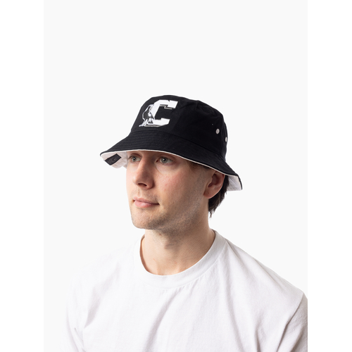 Collingwood Magpies AFL Graphic Letter Bucket Hat Cap!