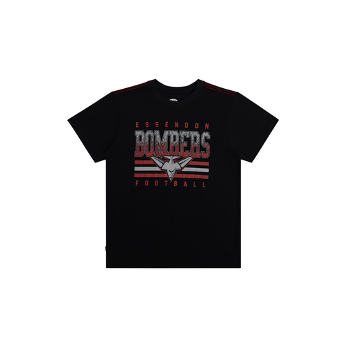 Essendon Bombers AFL Youth Sketch T-Shirt Sizes 8-16! T4
