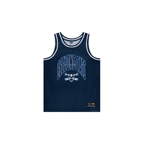 Geelong Cats AFL Basketball Singlet Sizes S-5XL! S4