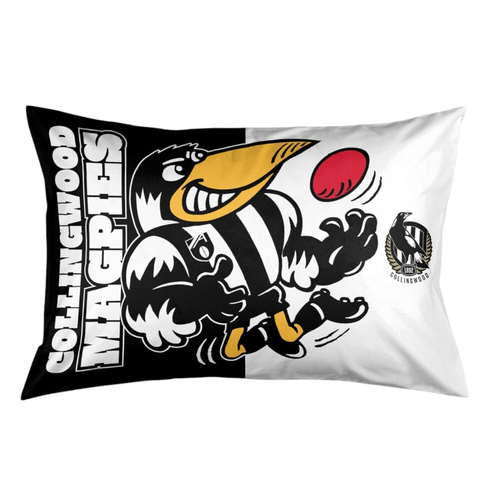 Collingwood Magpies AFL Retro Team Pillow case!