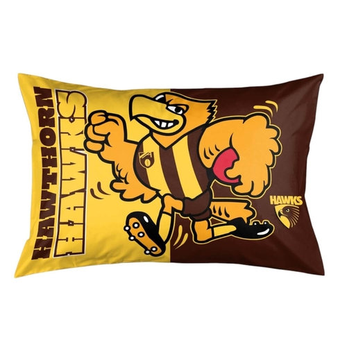Hawthorn Hawks AFL Retro Team Pillow case!