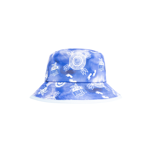 North Melbourne Kangaroos AFL Indigenous Bucket Hat Cap!