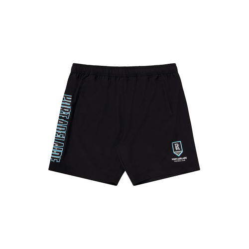 Port Adelaide Power AFL Performance Training Shorts Sizes S-5XL! S4