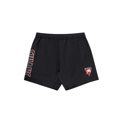 Sydney Swans AFL Performance Training Shorts Sizes S-5XL! S4