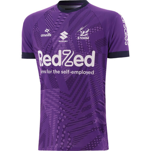 Melbourne Storm NRL O'Neills Purple Training Tee Sizes S-7XL! T4