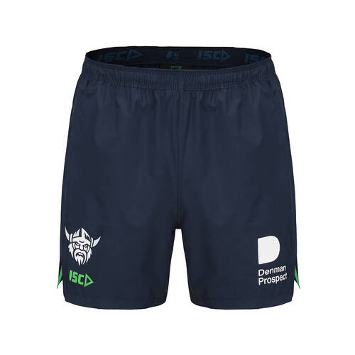 Canberra Raiders NRL ISC Training Shorts Navy Sizes S-5XL! T4